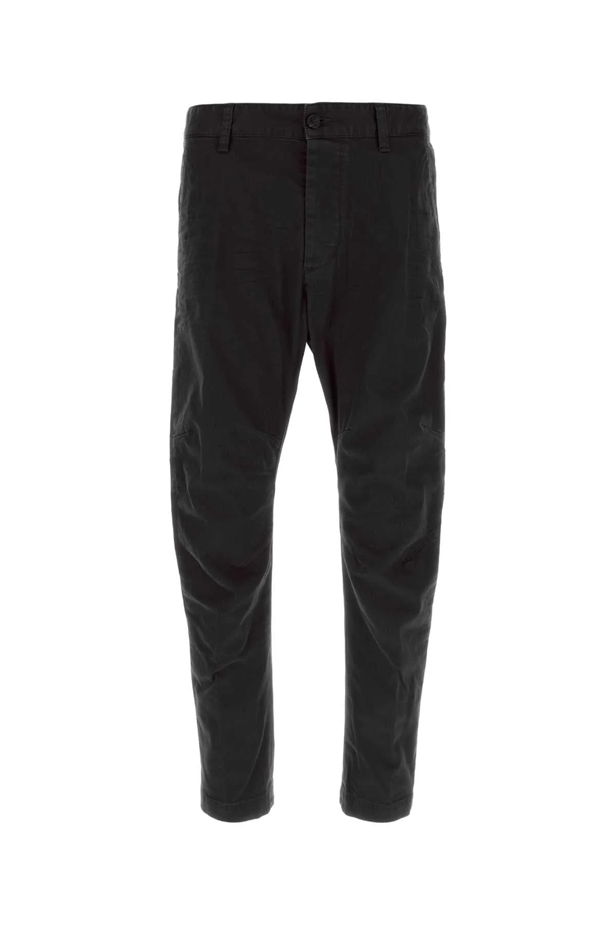 Dsquared Men Black Stretch Cotton Sexy Chino Pant - 1