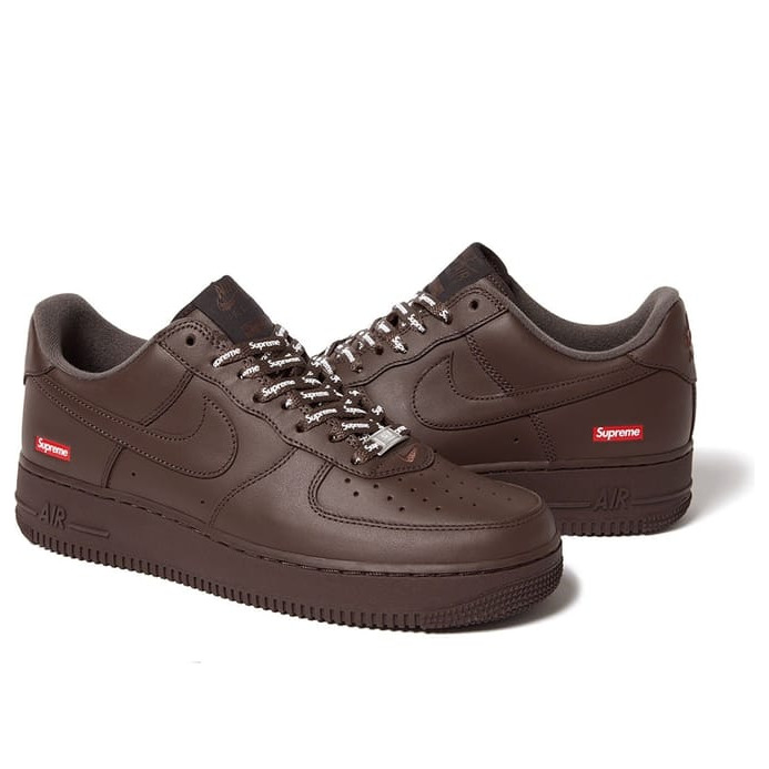 Nike x Supreme Air Force 1 Low 'Baroque Brown' CU9225-200 - 2