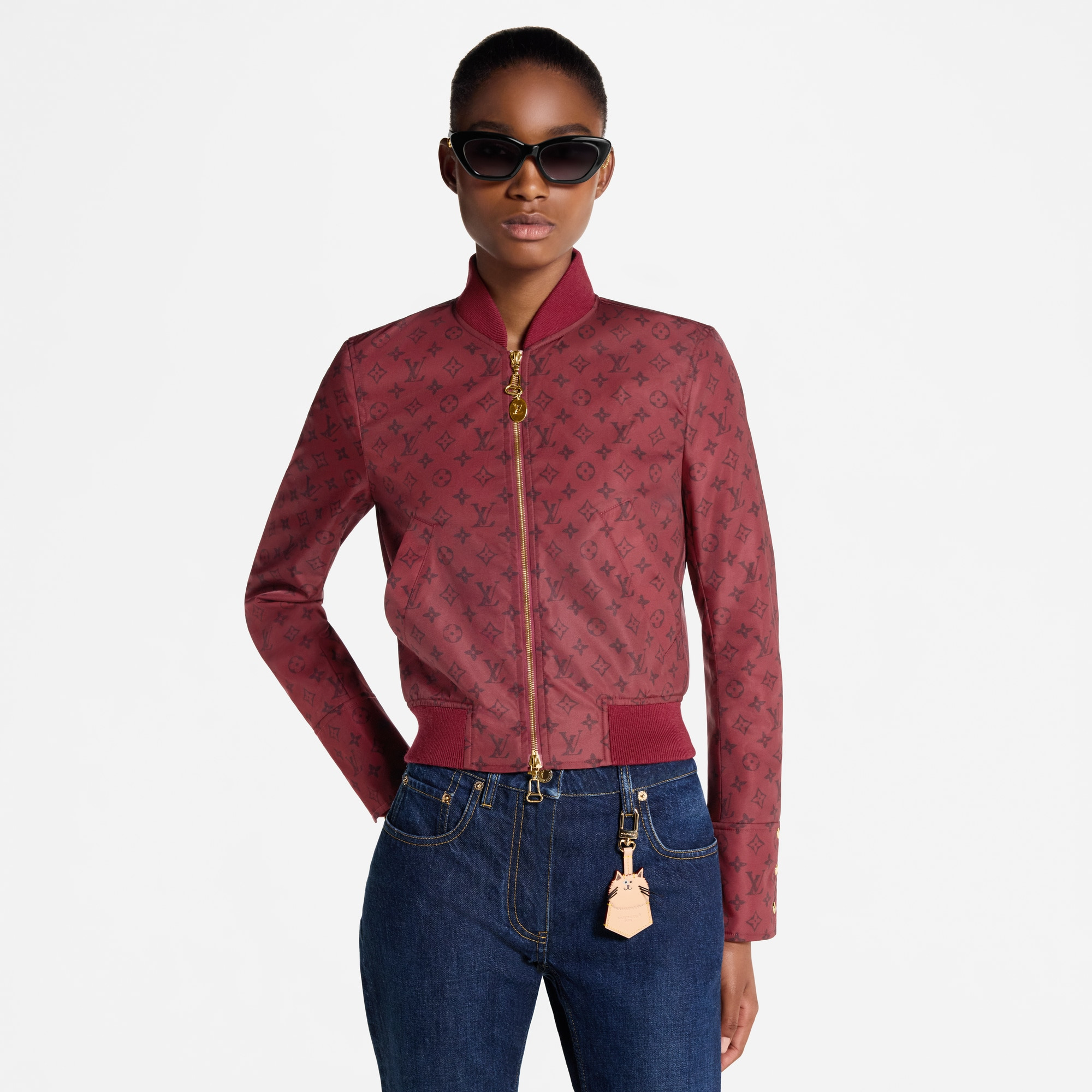 Monogram Bomber Jacket - 4