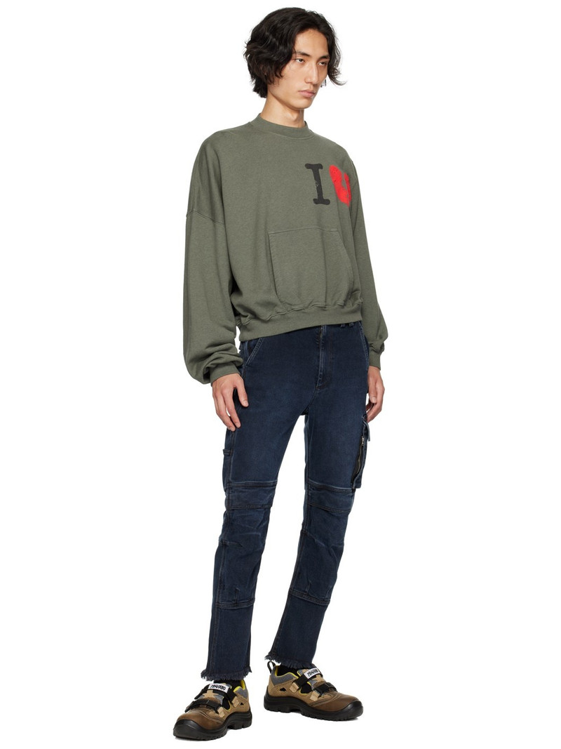 MAGLIANO Blue Cropped Jeans outlook