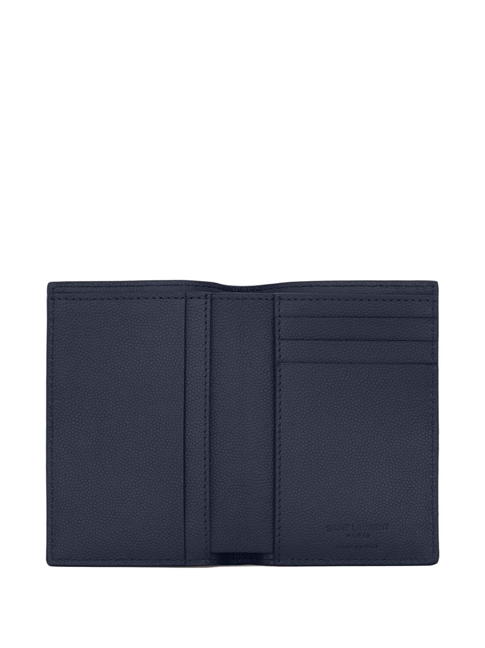 bi-fold leather wallet - 4