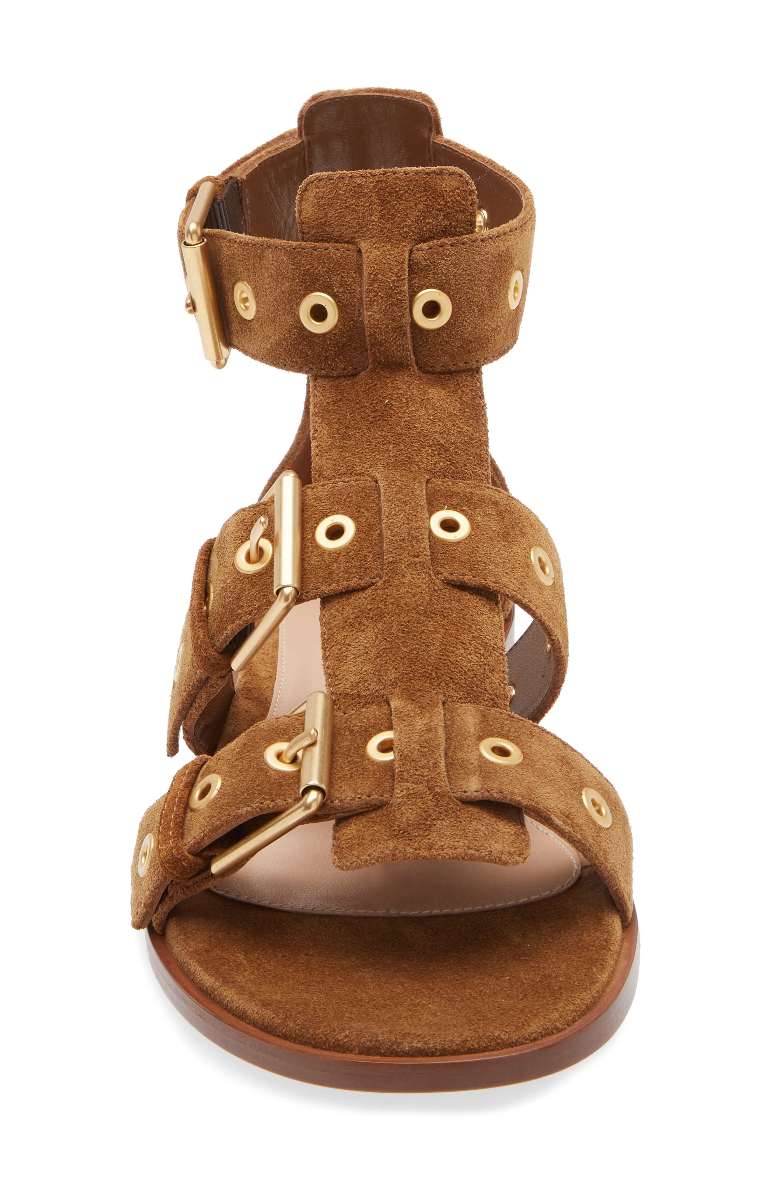 Gianvito Rossi Suede Gladiator Sandal in Texas at Nordstrom - 4