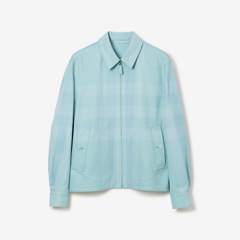 Reversible Check Cotton Harrington Jacket 1