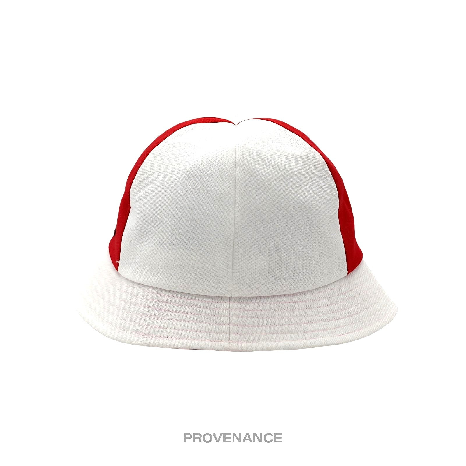Givenchy 4G Asymmetric Bucket Hat - Red White Patchwork - 3