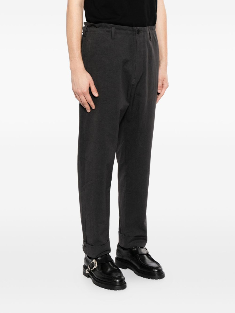 drawstring tapered trousers 3