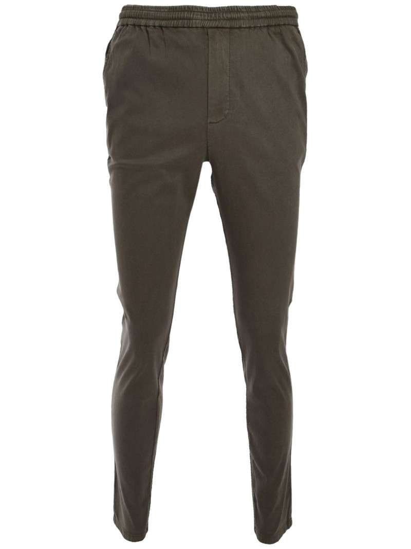 elasticated-waist track pants 1