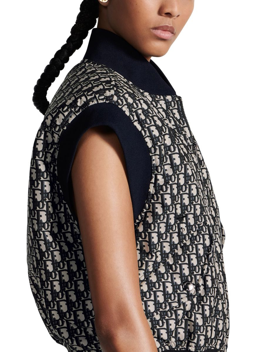 Dior Oblique pattern waistcoat - 5