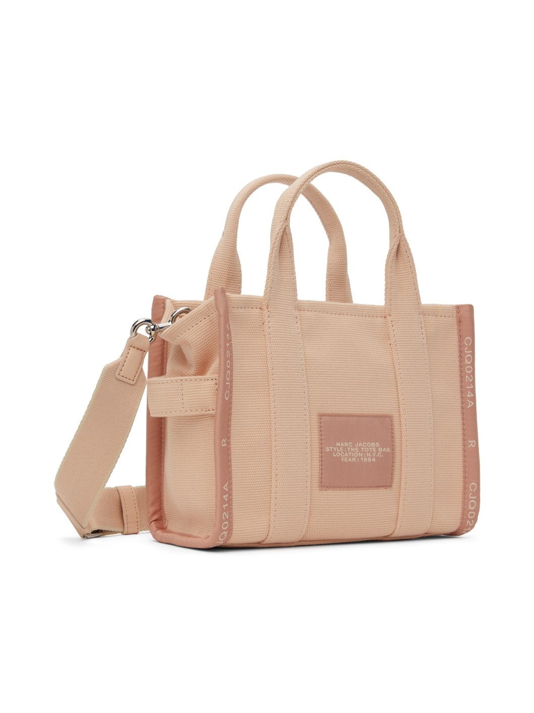 Pink 'The Jacquard Small' Tote - 3