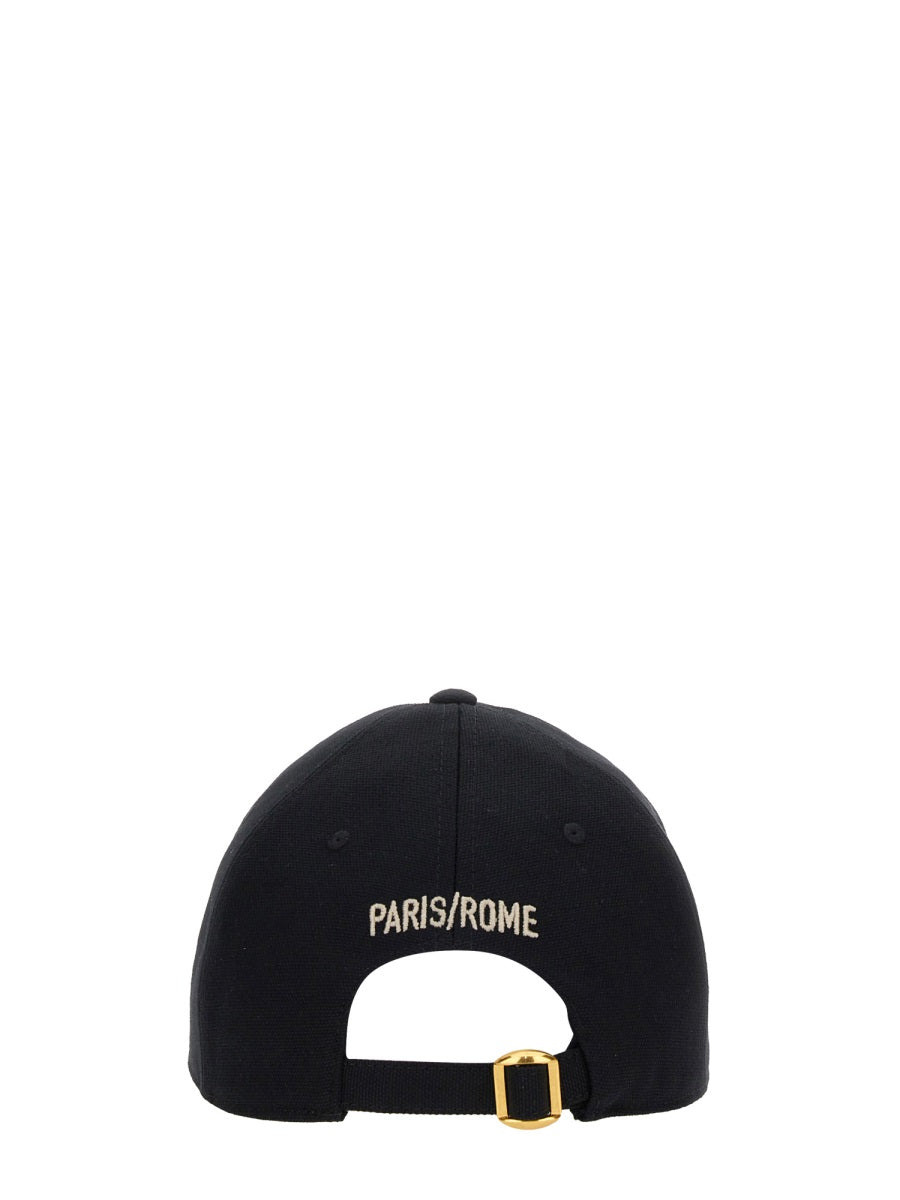 Valentino Garavani Men "Chez Valentine" Baseball Hat - 3