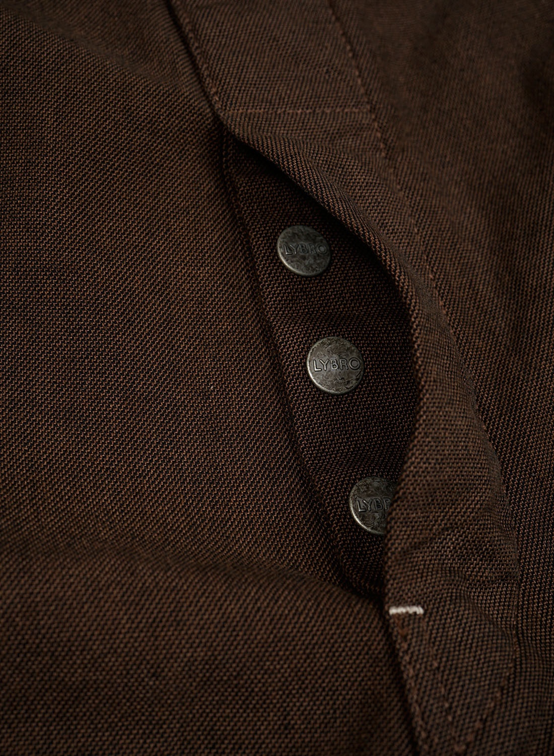 New Dungaree Broken Twill in Brown - 10