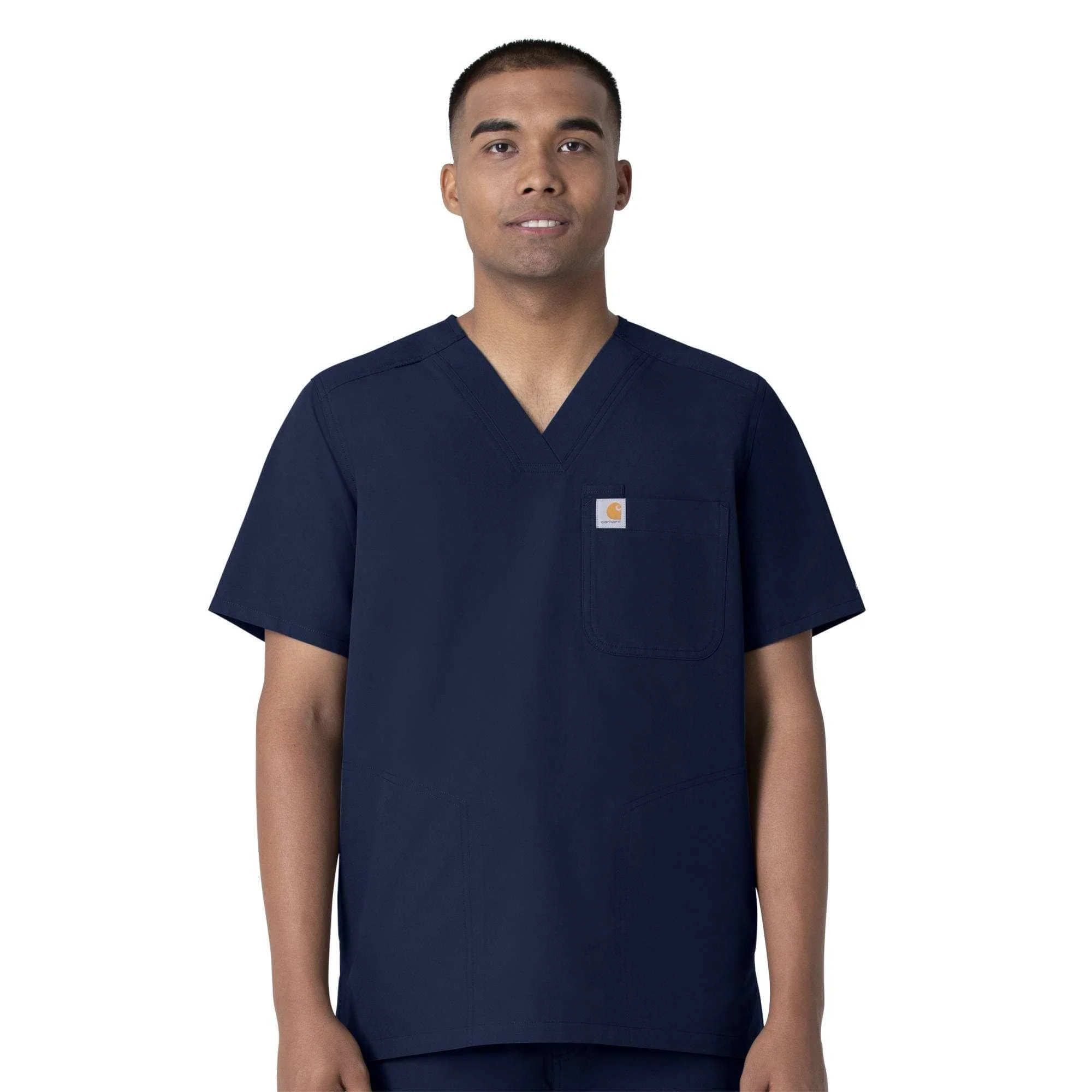 Force Essentials V-Neck Shirttail Scrub Top - 1