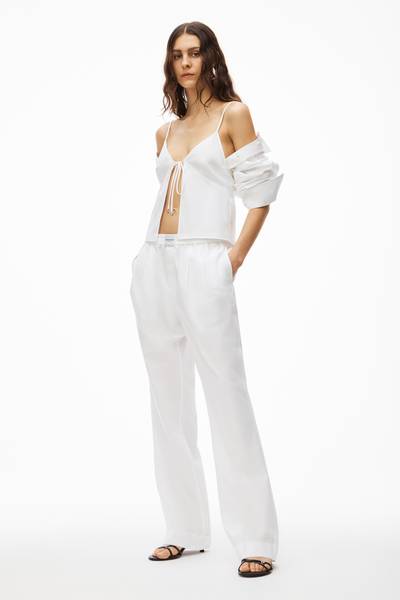 Alexander Wang BOXER PANT IN COMPACT COTTON outlook