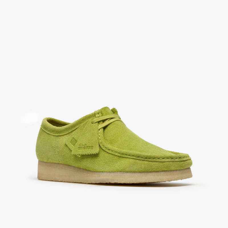 Wallabee Lime Suede 7