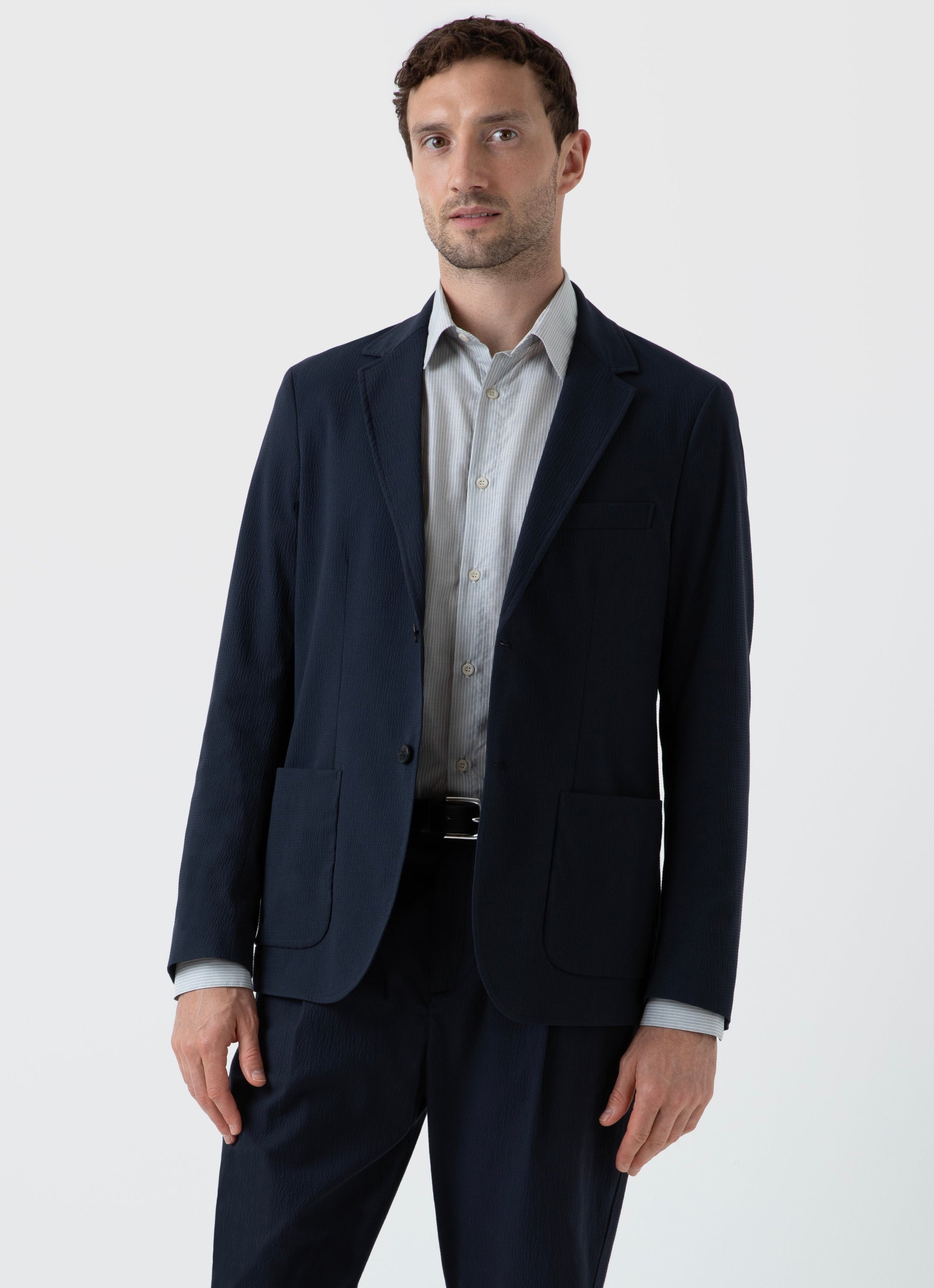 Seersucker Blazer - 2