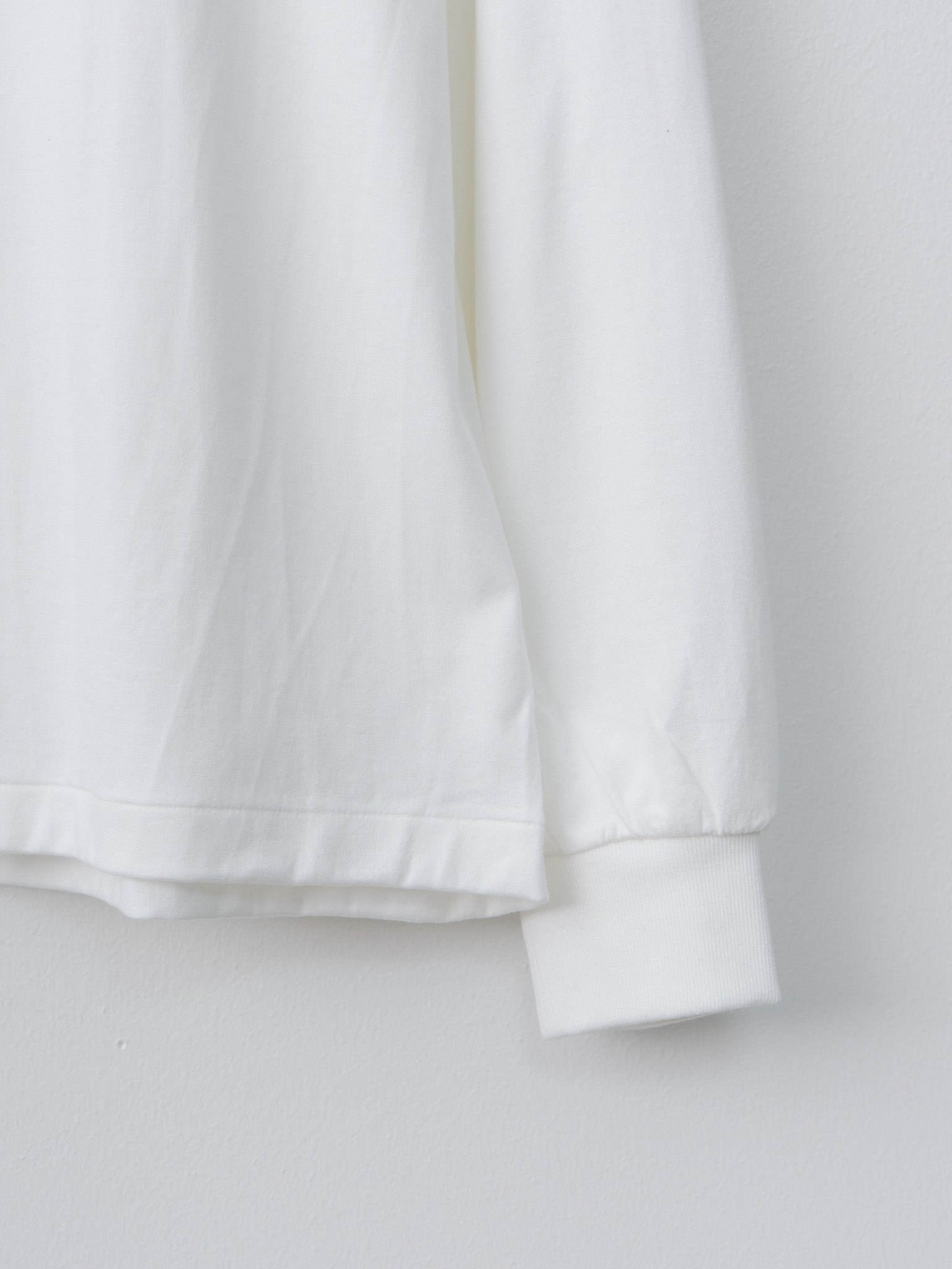Suvin Supima Tube L/S Tee Light - White - 4