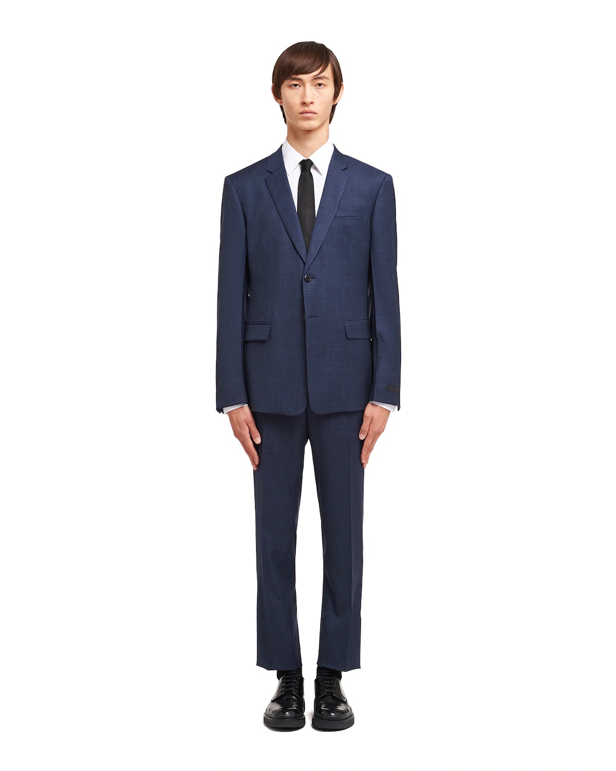 Single-breasted checked wool suit - 2