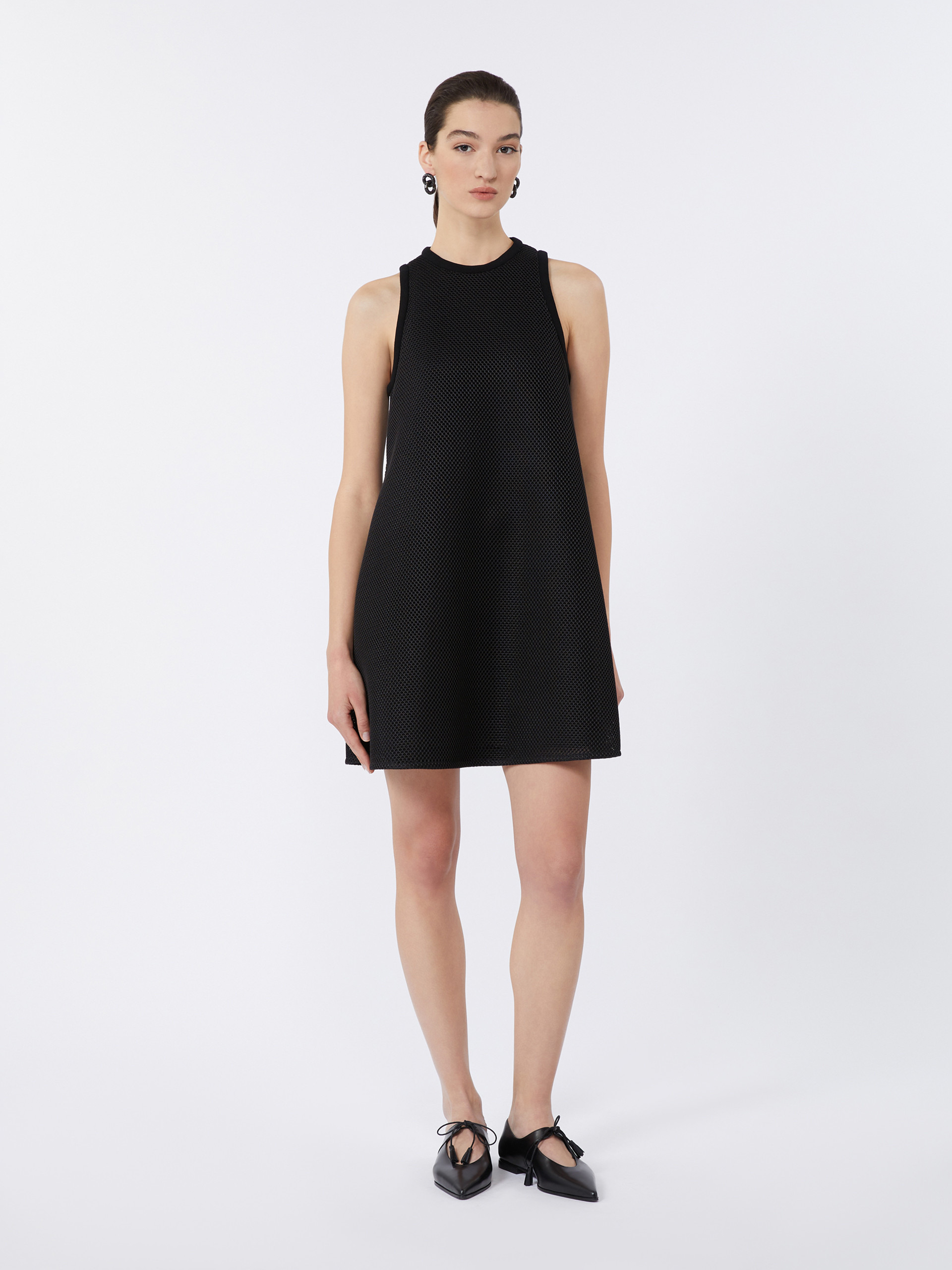 DIDONE Flared technical mesh dress - 2