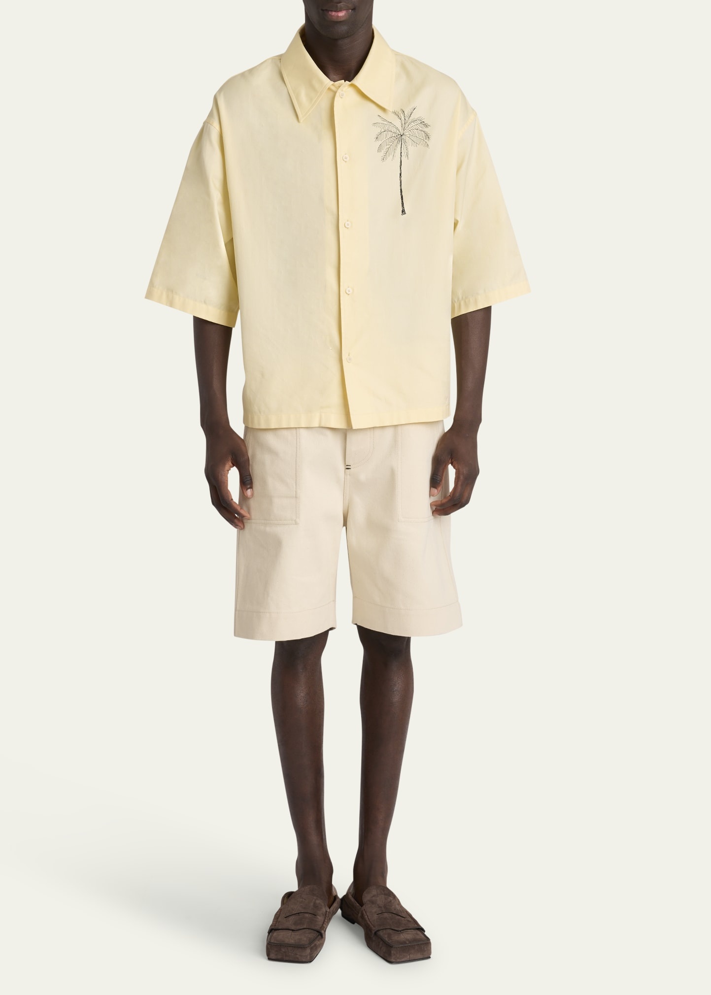 Men's La Chemise Aloe Short-Sleeve Shirt - 2