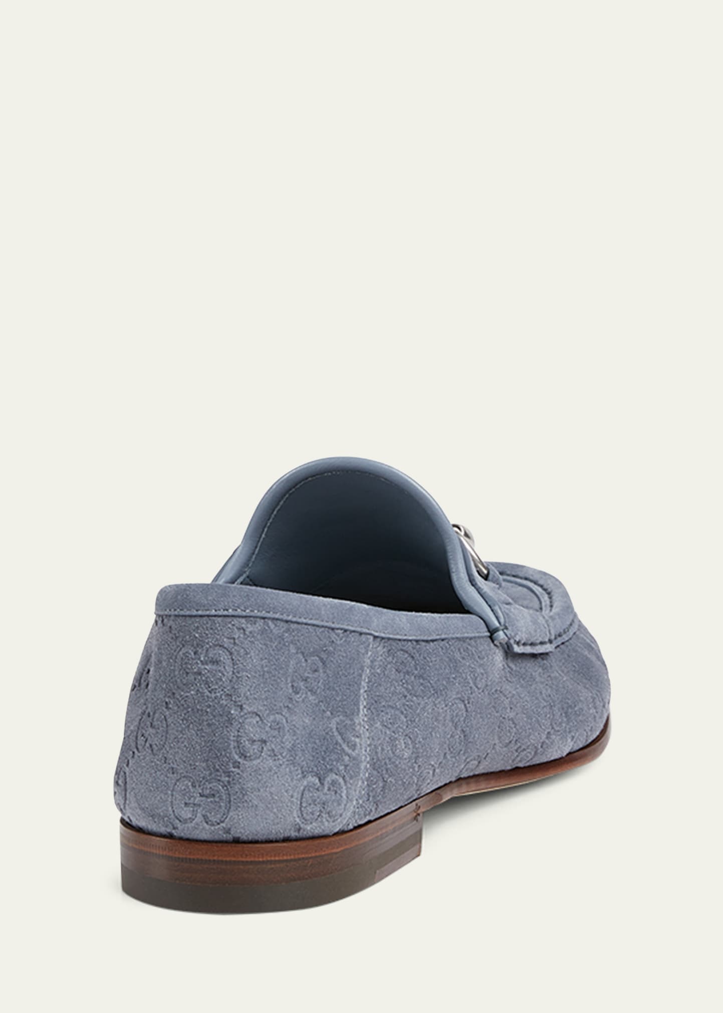 Men's Horsebit 1953 Embossed Suede Bit Loafers - 2