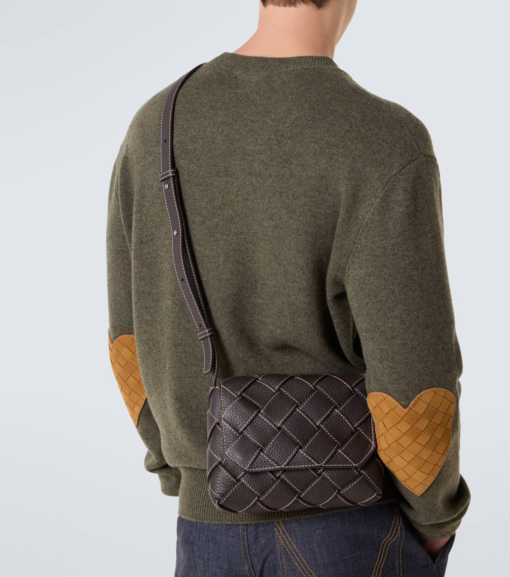 Diago Intreccio leather crossbody bag - 3