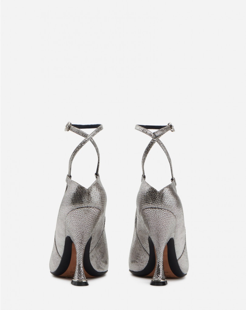 METALLIC KARUNG RITA PUMPS - 4