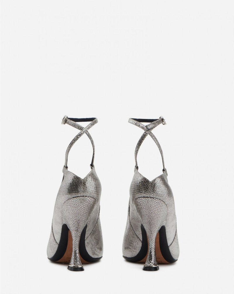 METALLIC KARUNG RITA PUMPS 4