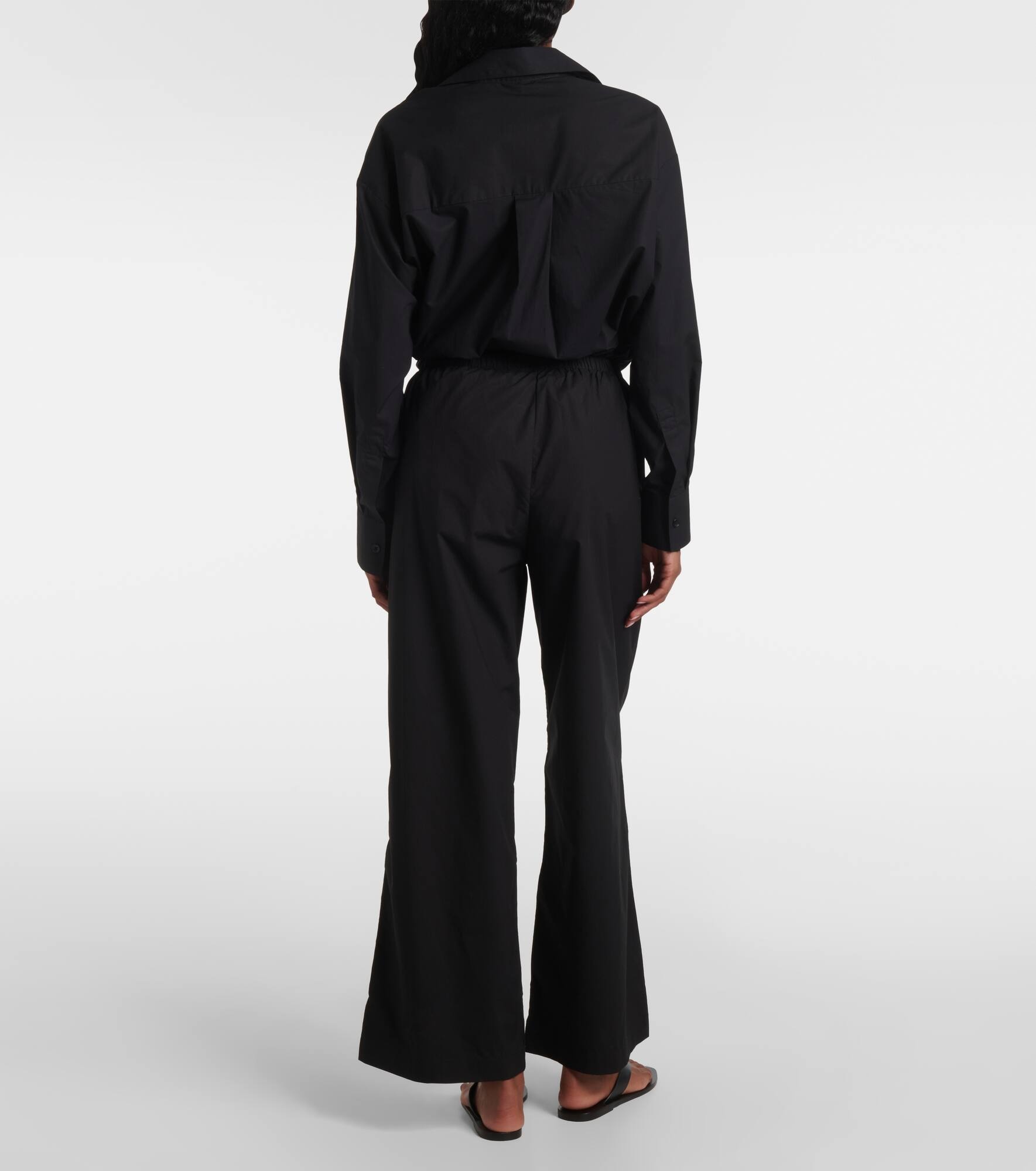 Rainey cotton wide-leg pants - 3