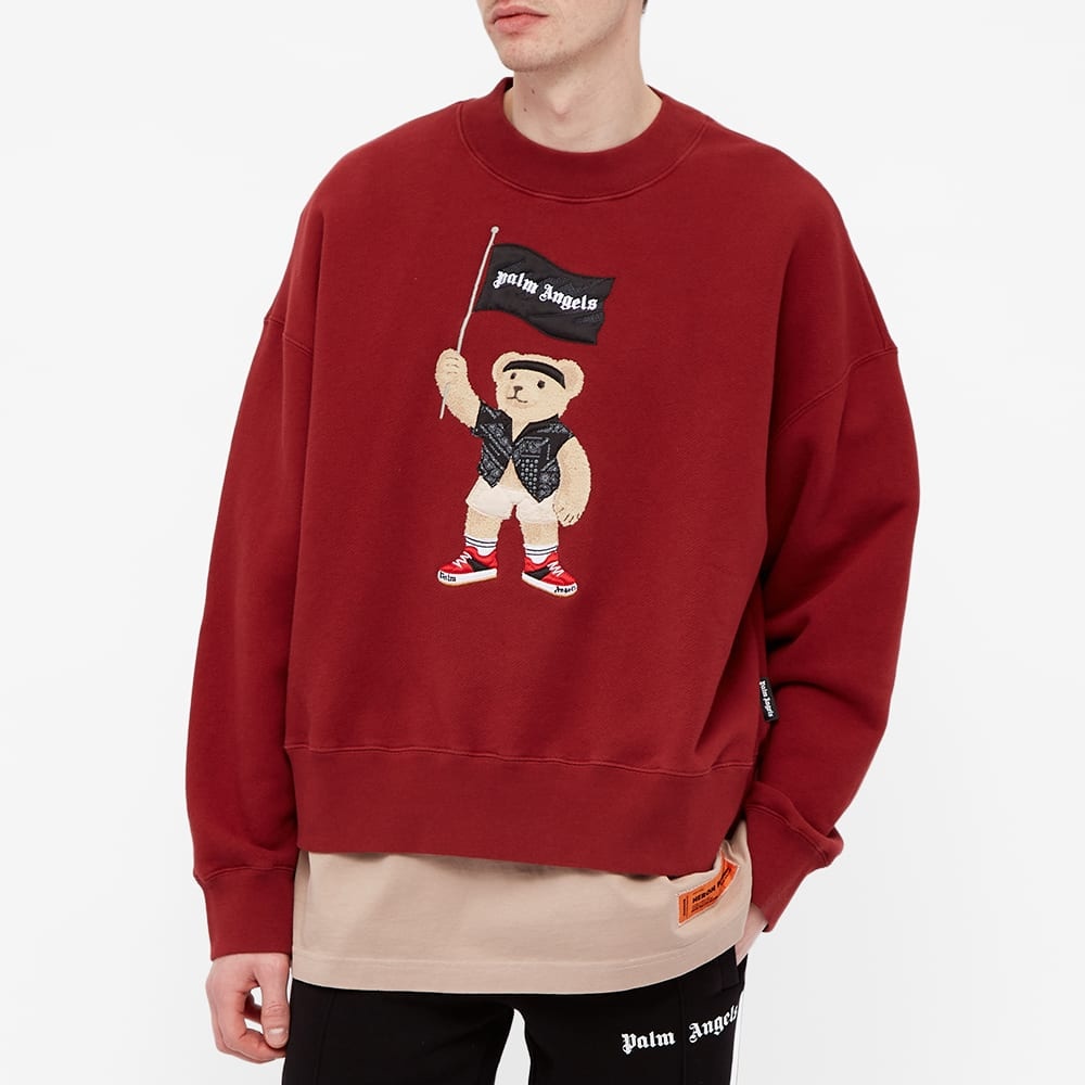 Palm Angels Pirate Bear Crew Sweat - 4