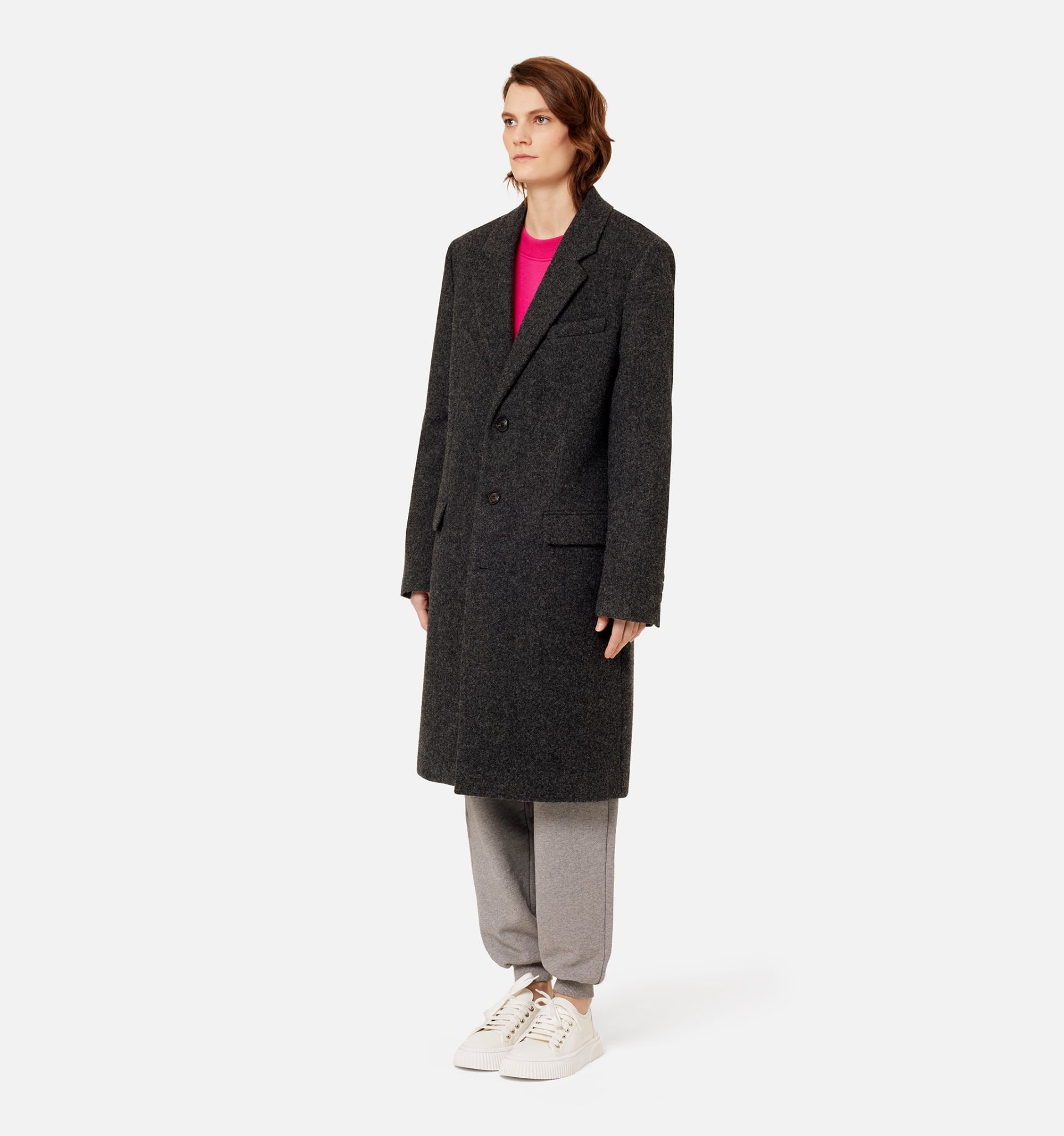 Three Buttons Coat - 5