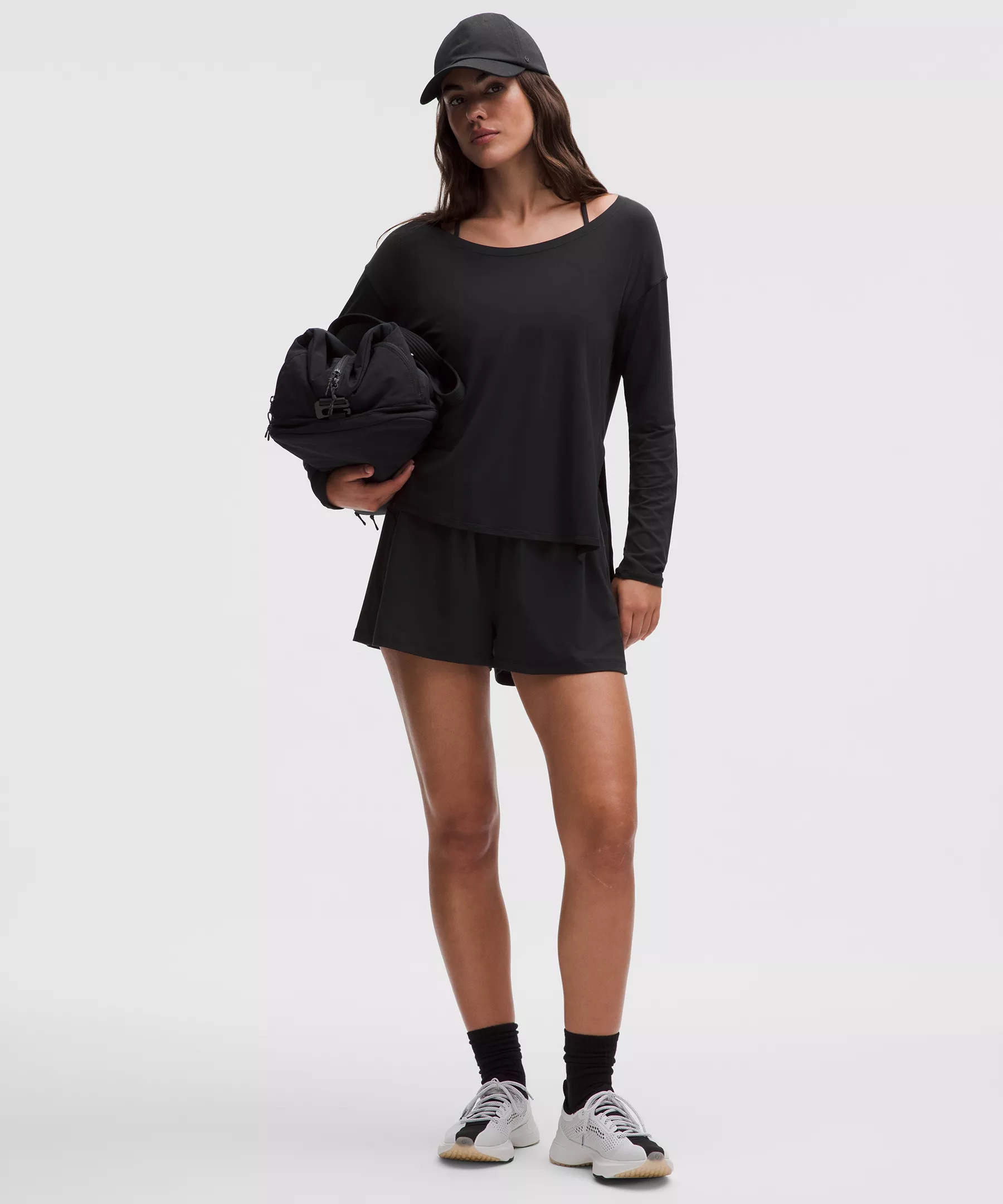 SilkAppeal Side-Slit Long-Sleeve Shirt - 2