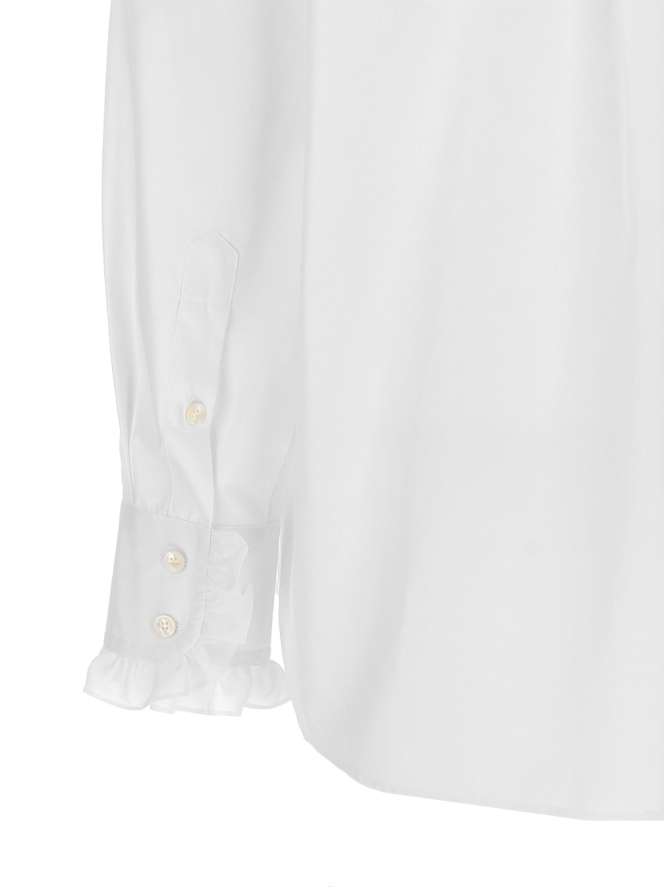 Ruffles Shirt Shirt, Blouse White - 4