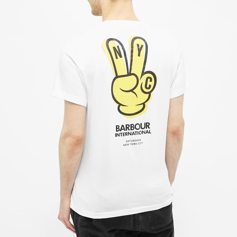 Barbour x Saturdays NYC Saturdays Peace Tee - 5