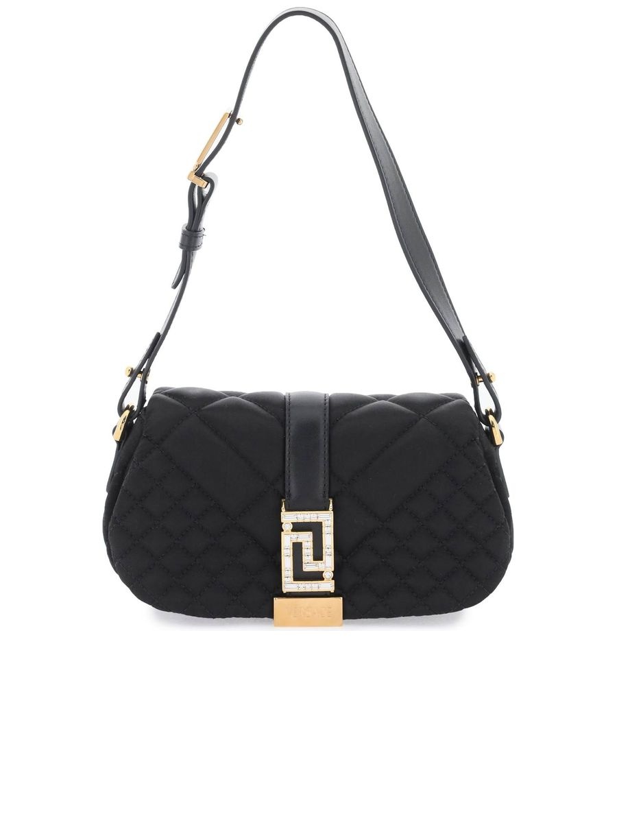 Greca Goddess Satin Mini Bag - 1