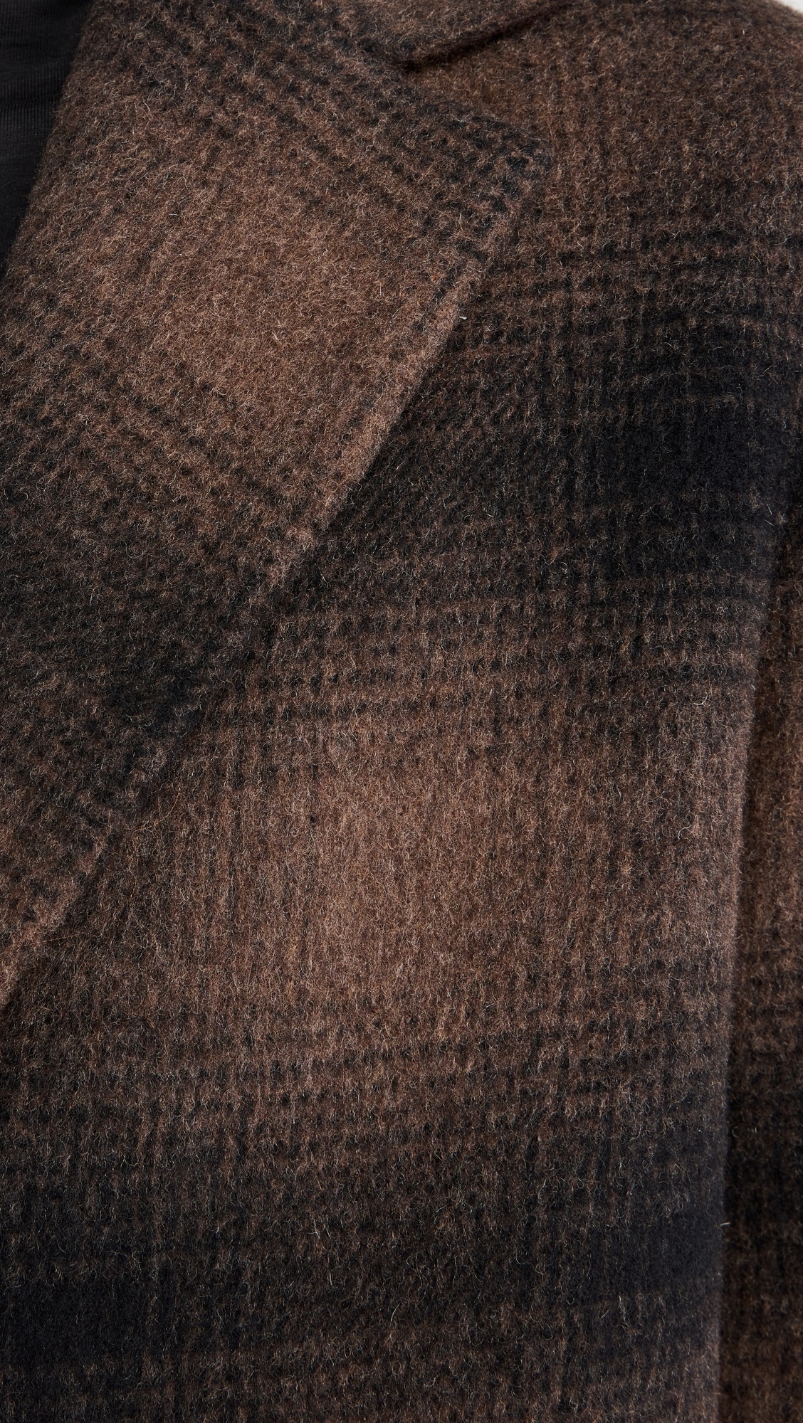 Vince Shadow Plaid Car Coat shopbop REVERSIBLE - Main Image