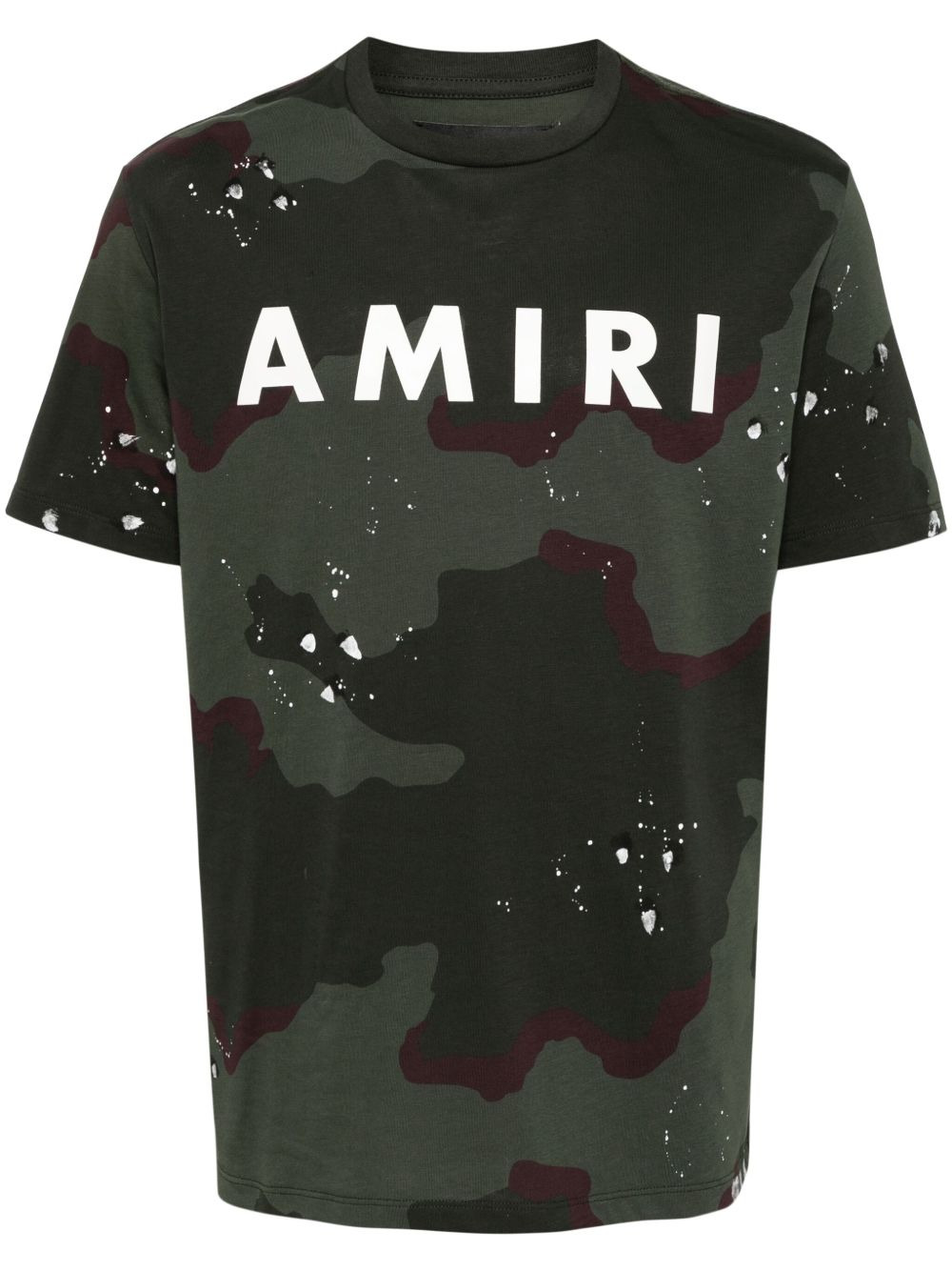 logo-print cotton T-shirt - 1