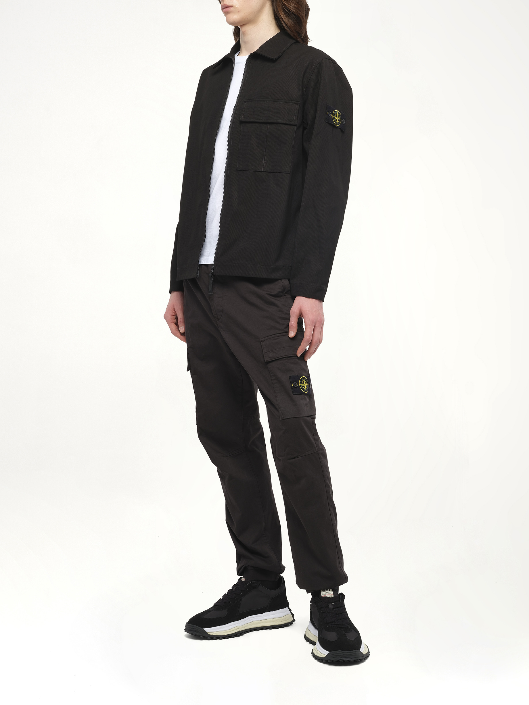 120001 Overshirt in Black - 4
