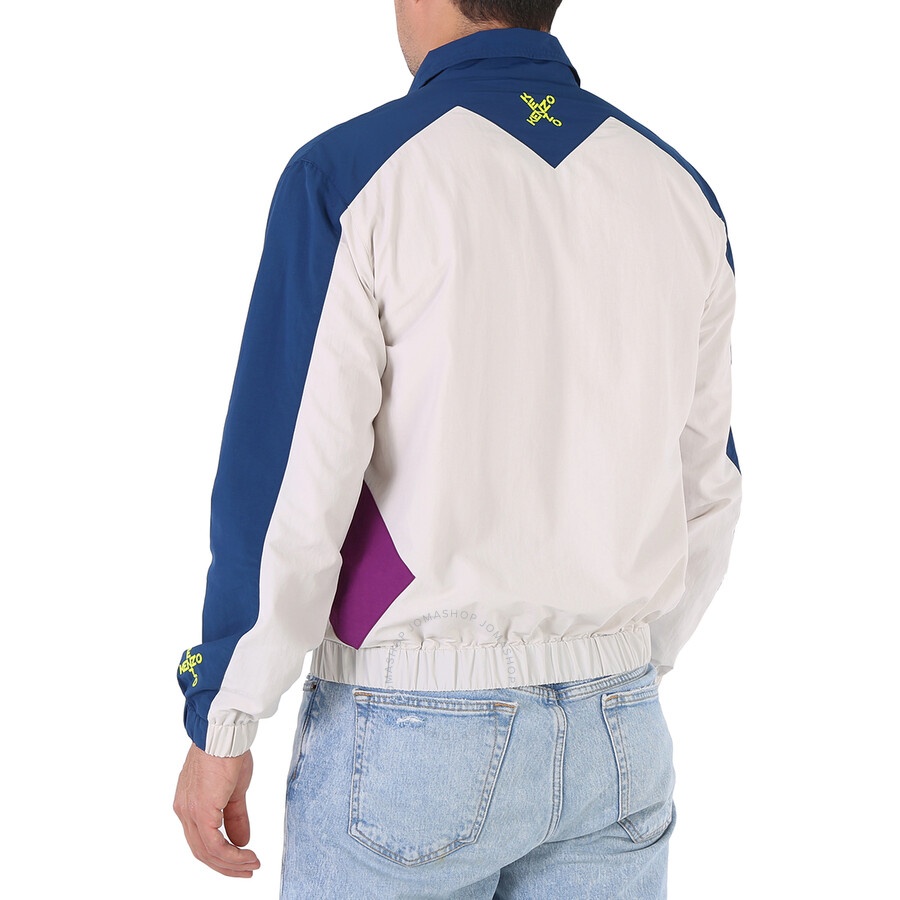 Kenzo Men's Colorblock Sport Track Nylon Jacket - 6