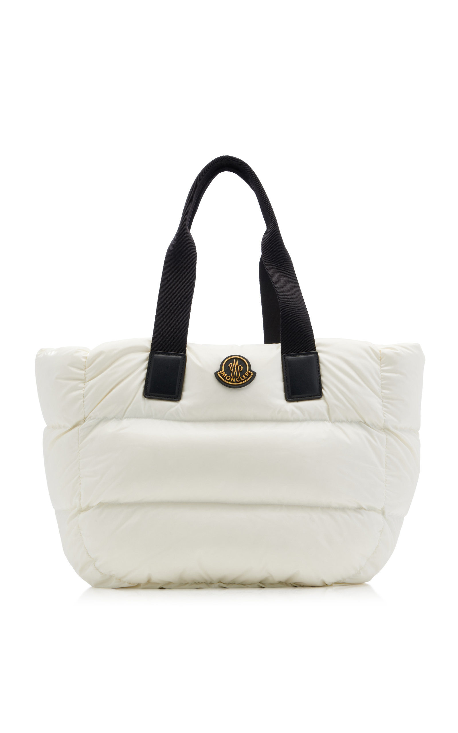 Caradoc Quilted Nylon Tote Bag white - 1