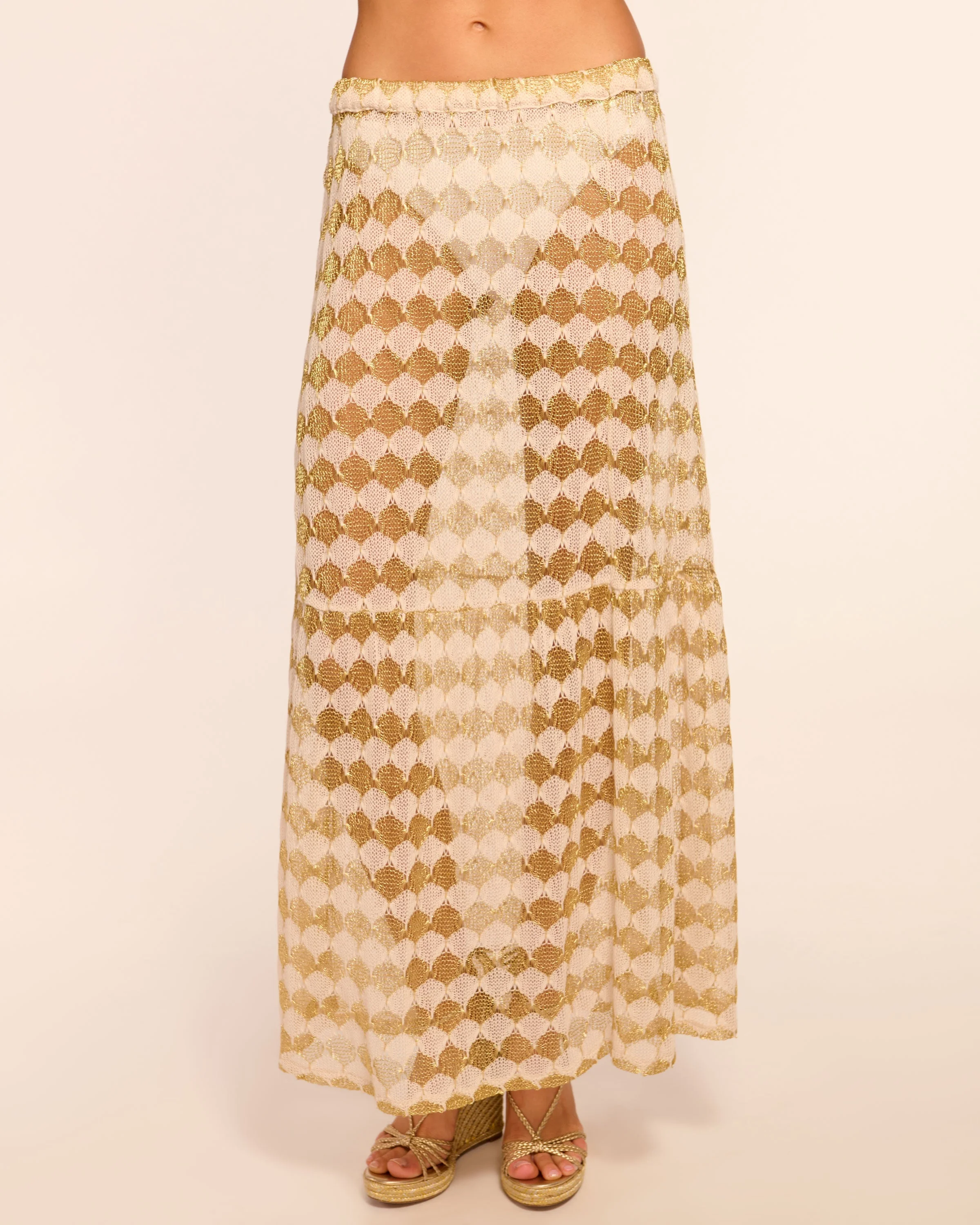 Corbin Coverup Maxi Skirt - 1