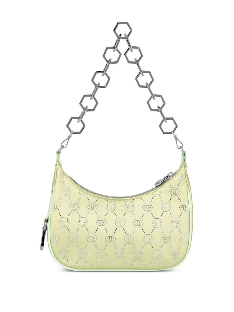 PHILIPP PLEIN Monogram Satin shoulder bag outlook