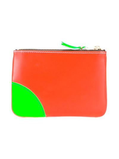 Comme Des Garçons colour block coin purse outlook