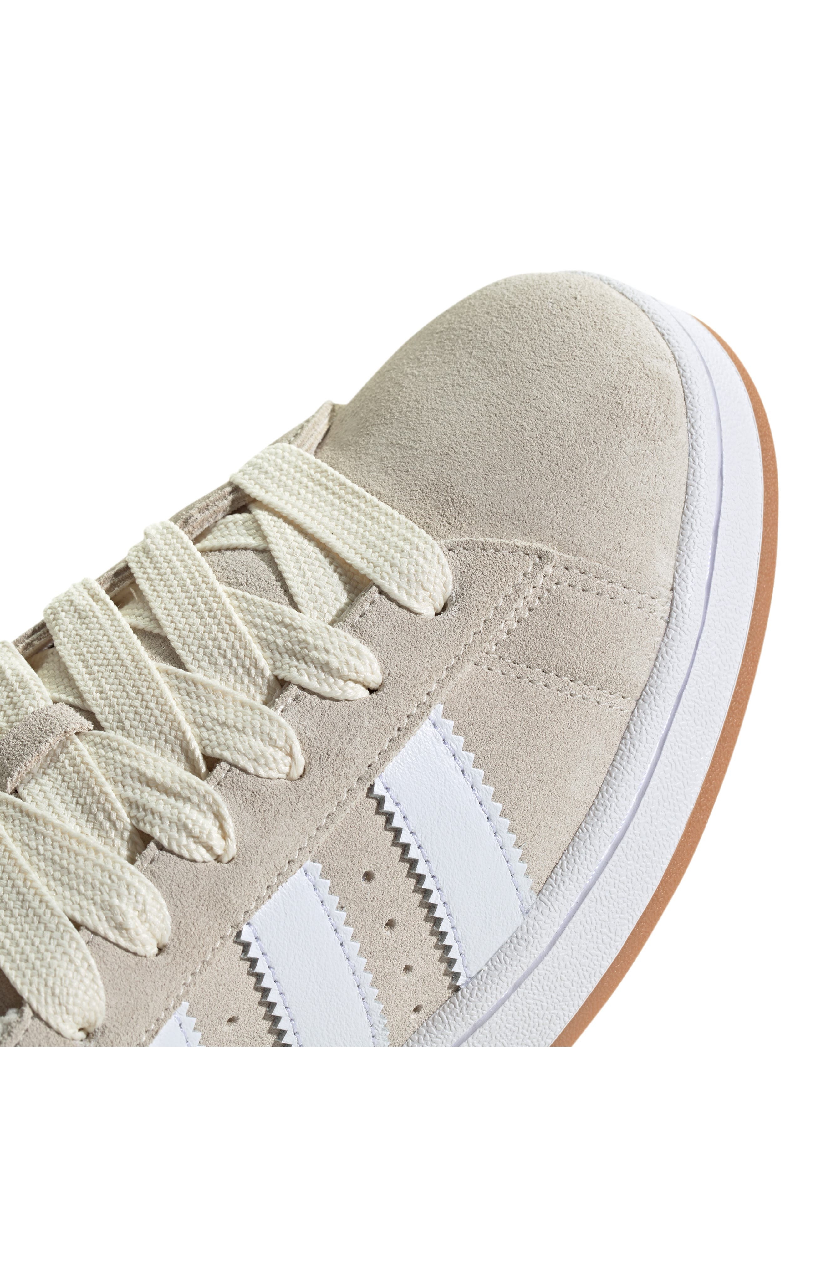 adidas Campus 00s Sneaker in Wonder White/White/Gum at Nordstrom - 9