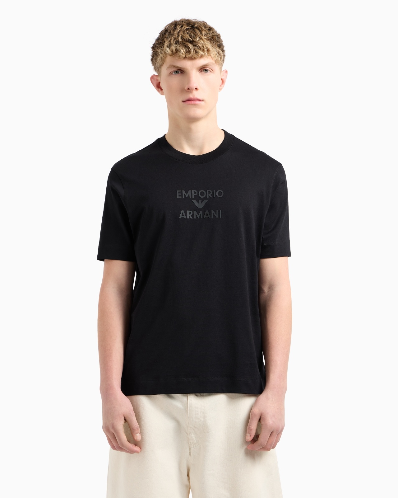 ASV JERSEY T-SHIRT WITH RUBBERISED LOGO - 4