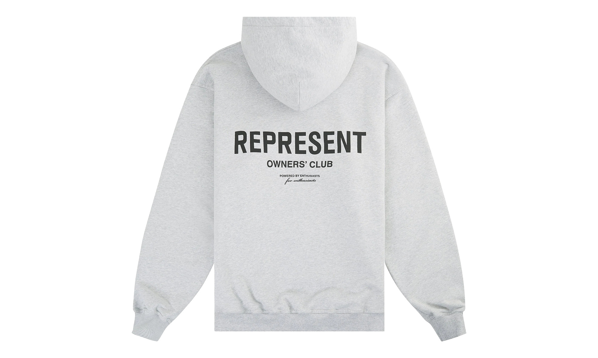 Owners Club Hoodie "Ash Grey/Black" - 2
