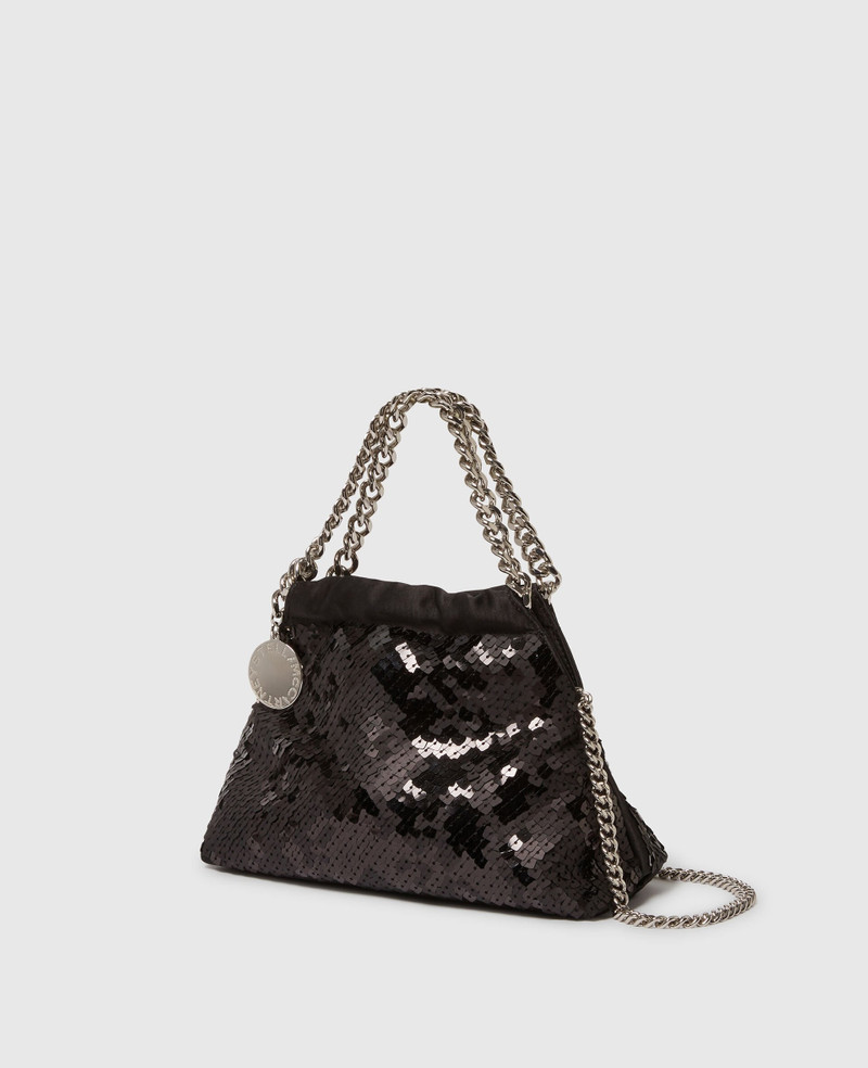 Falabella Sequin Drawstring Crossbody Bag 3