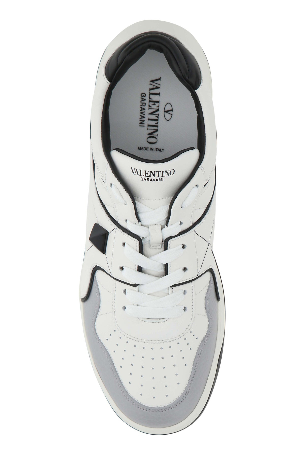 Multicolor nappa leather One Stud sneakers - 4