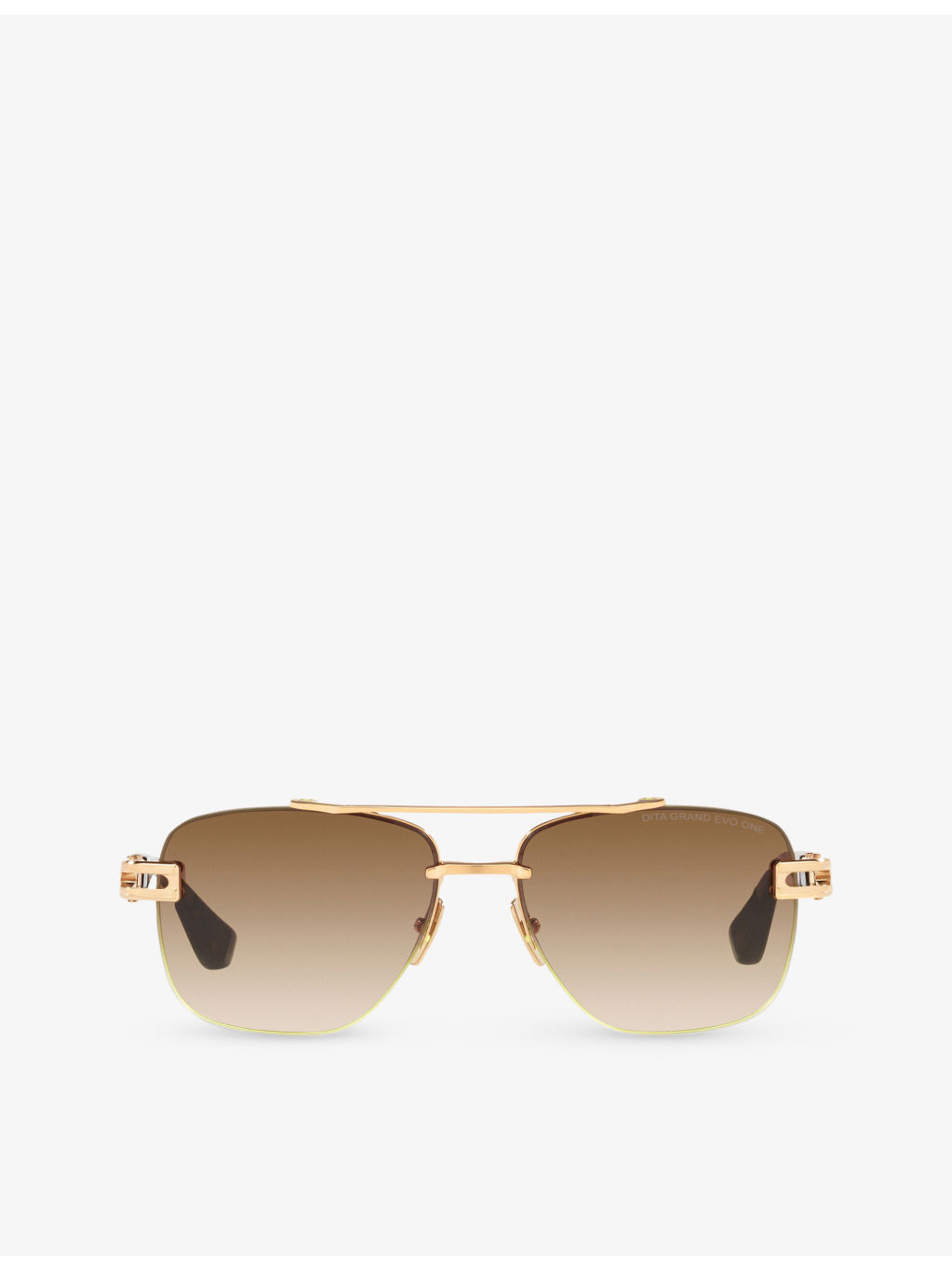 DTS138-A-02-Z Grand-Evo One square-frame titanium sunglasses - 1