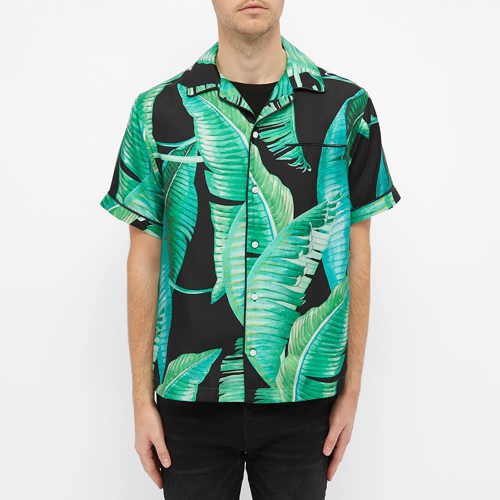 AMIRI Short Sleeve Banana Leaves Pyjama Shirt - 4