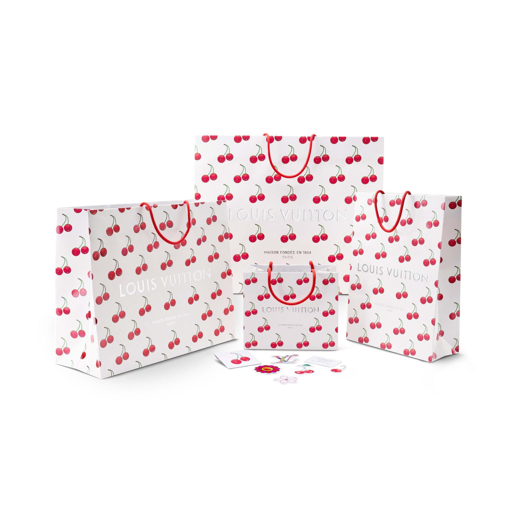 LV x TM Cherry Bikini Top - 4