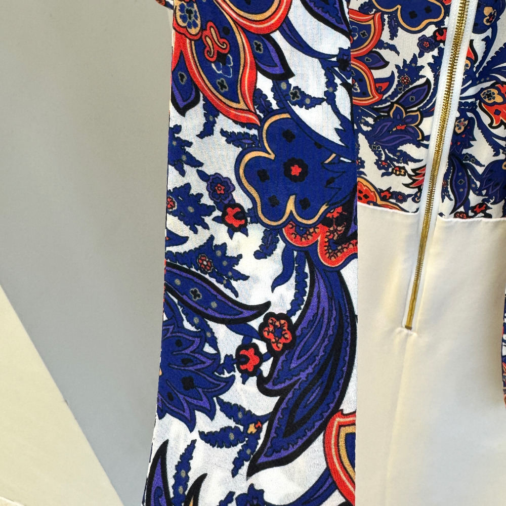 Louis - Louis Vuitton silk short-sleeved dress - 12